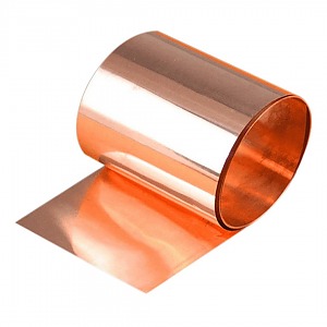Фольга медная 0,05x10 мм М3 ГОСТ 1173-2006