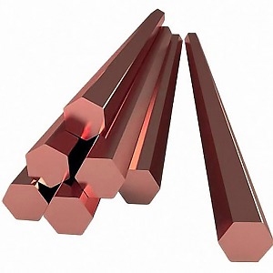 Шестигранник медный 10 мм М1р ГОСТ 1535-2006