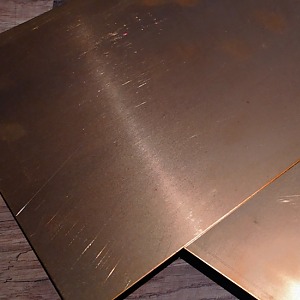 Лист бронзовый 10x1000x1500 мм БрХ1 ТУ 48-21-779-85