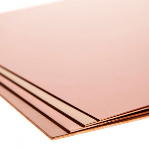 Лист медный ГПРНМ 10x1000х1500 мм М1 ГОСТ 1173-2006